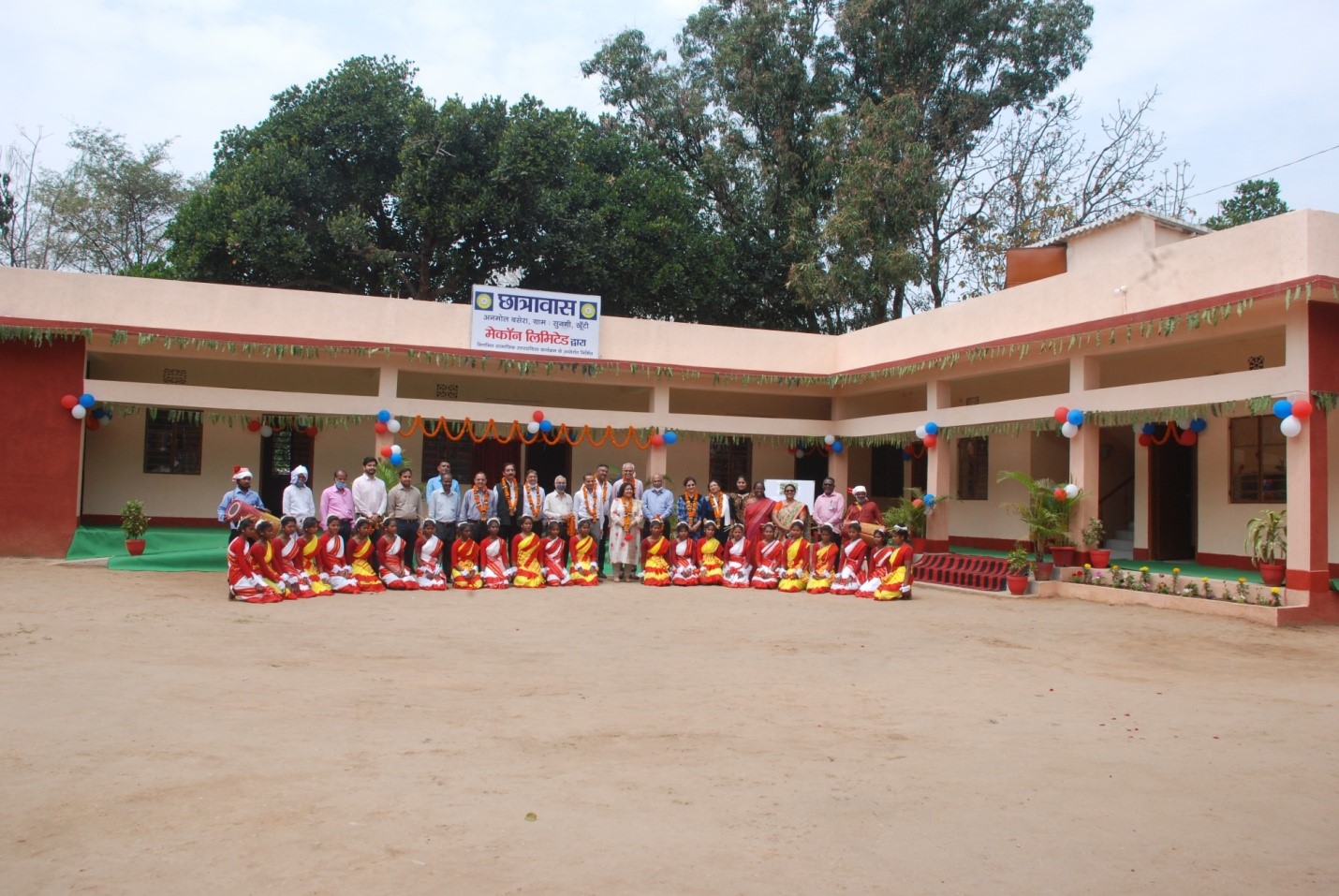Boys Hostel constructed at Orphanage cum Hostel Anmol Basera at Village Sungi Block Karra District Khunti