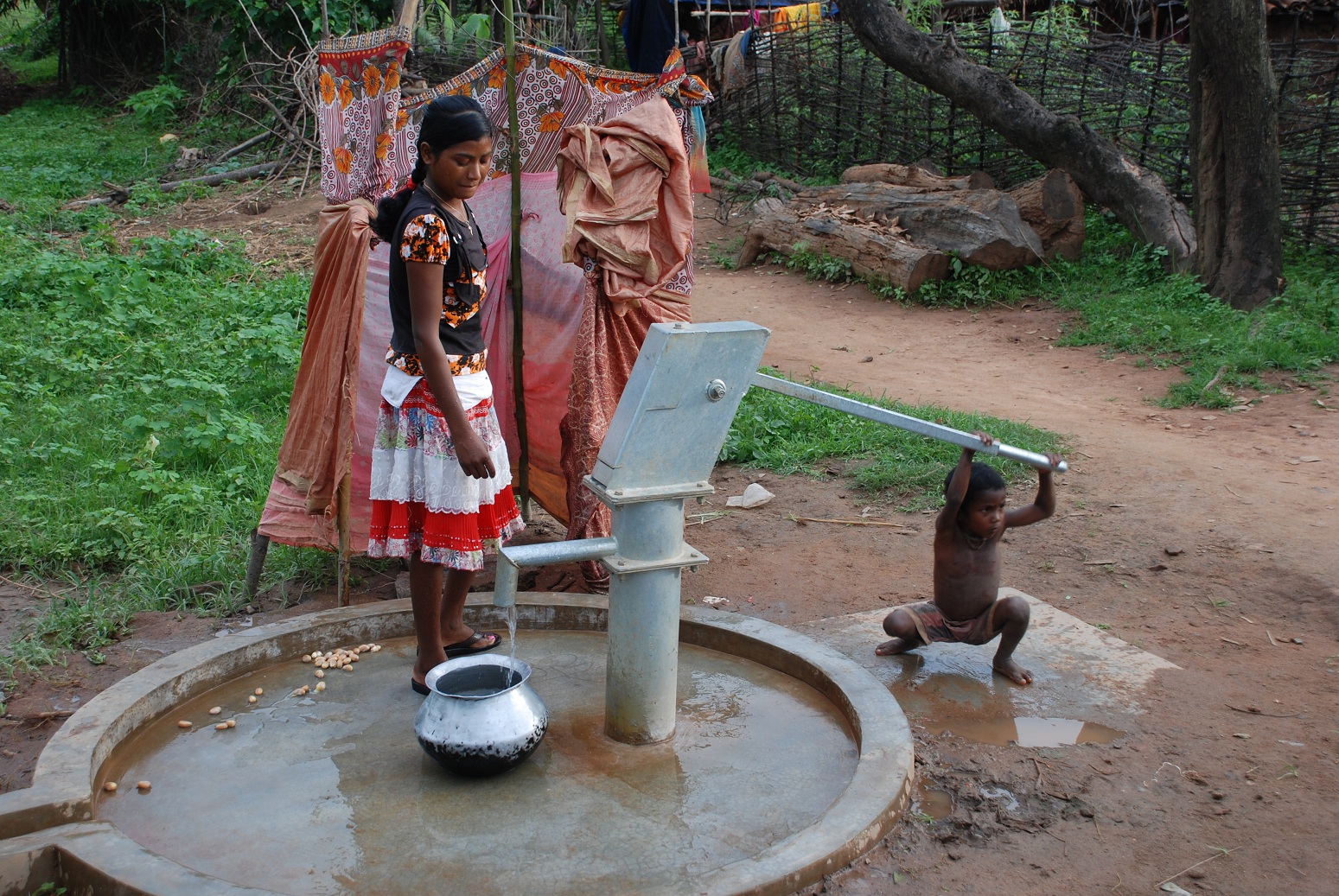 Construction of Borewells in villages